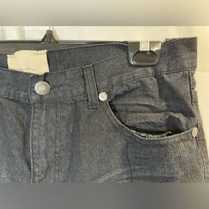 Brooklyn Xpress Jeans Men's 36x29 Black Baggy Loose Fit Y2K 90s Style Grunge